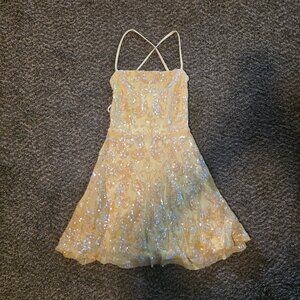 Yellow Formal Dress Size Small